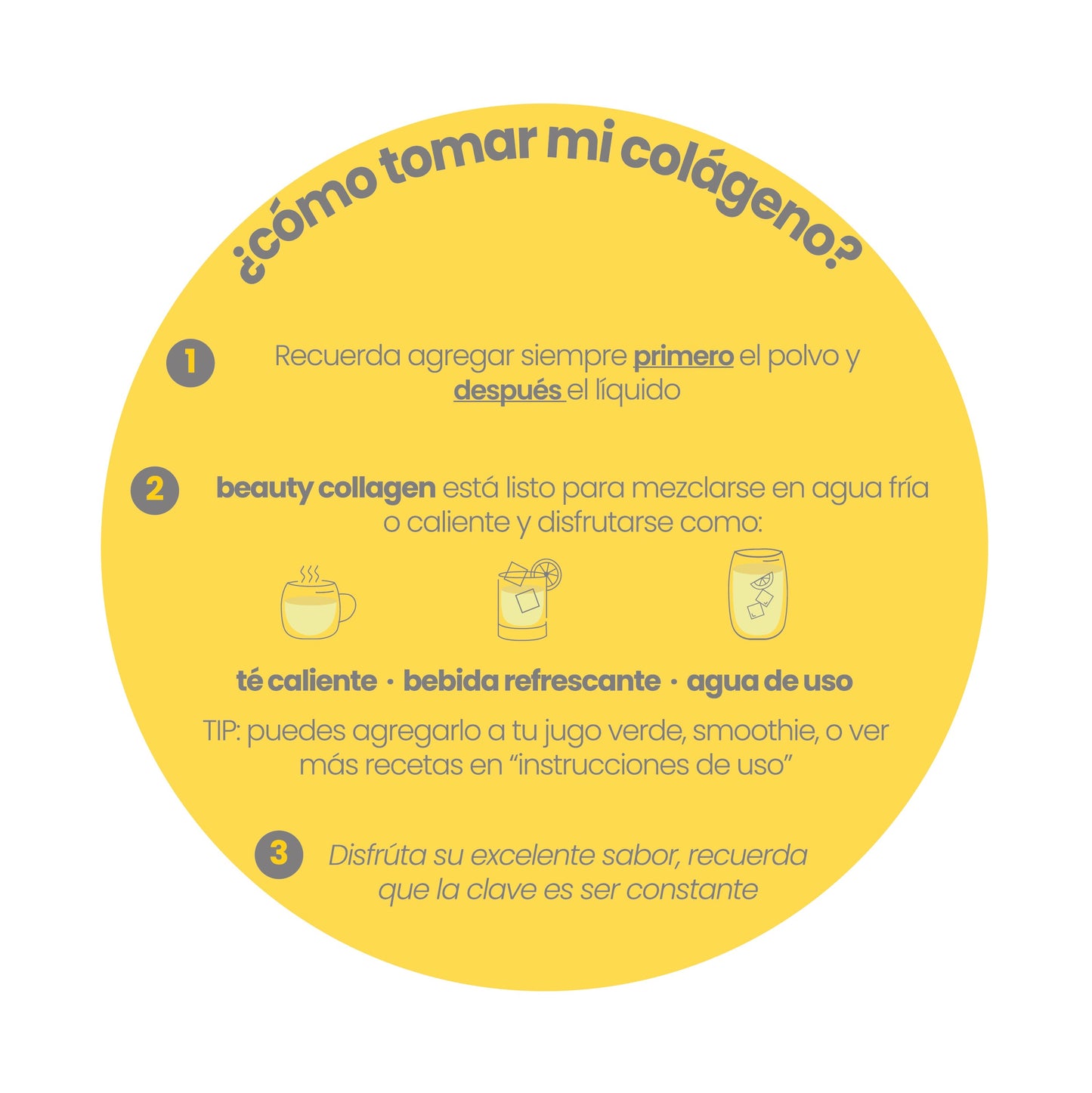 lemon ginger péptidos bioactivos de colágeno hidrolizado beauty collagen