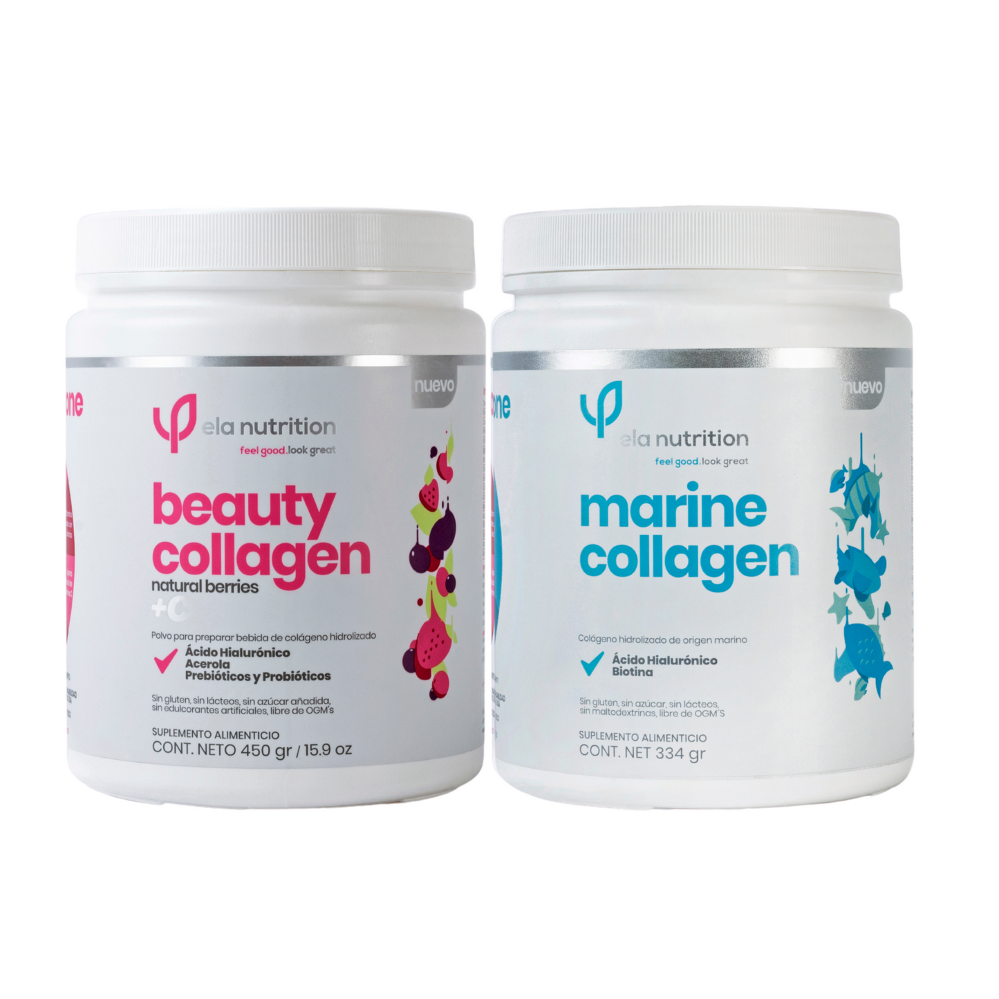 marine collagen-natural berries pack