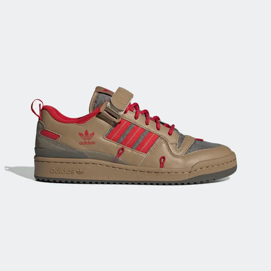 Adidas Forum 84 Camp Low Cardboard / Scarlet / Utility Grey