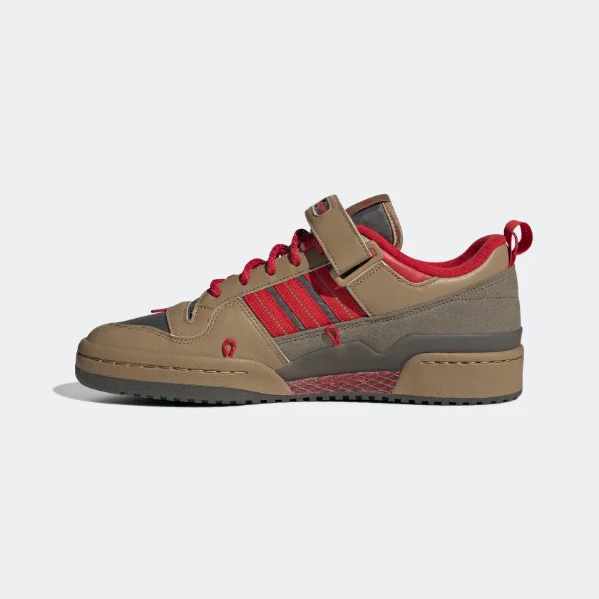 Adidas Forum 84 Camp Low Cardboard / Scarlet / Utility Grey