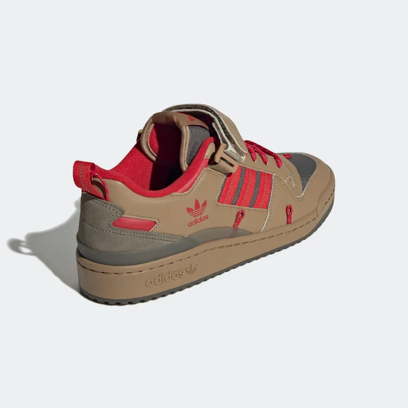 Adidas Forum 84 Camp Low Cardboard / Scarlet / Utility Grey