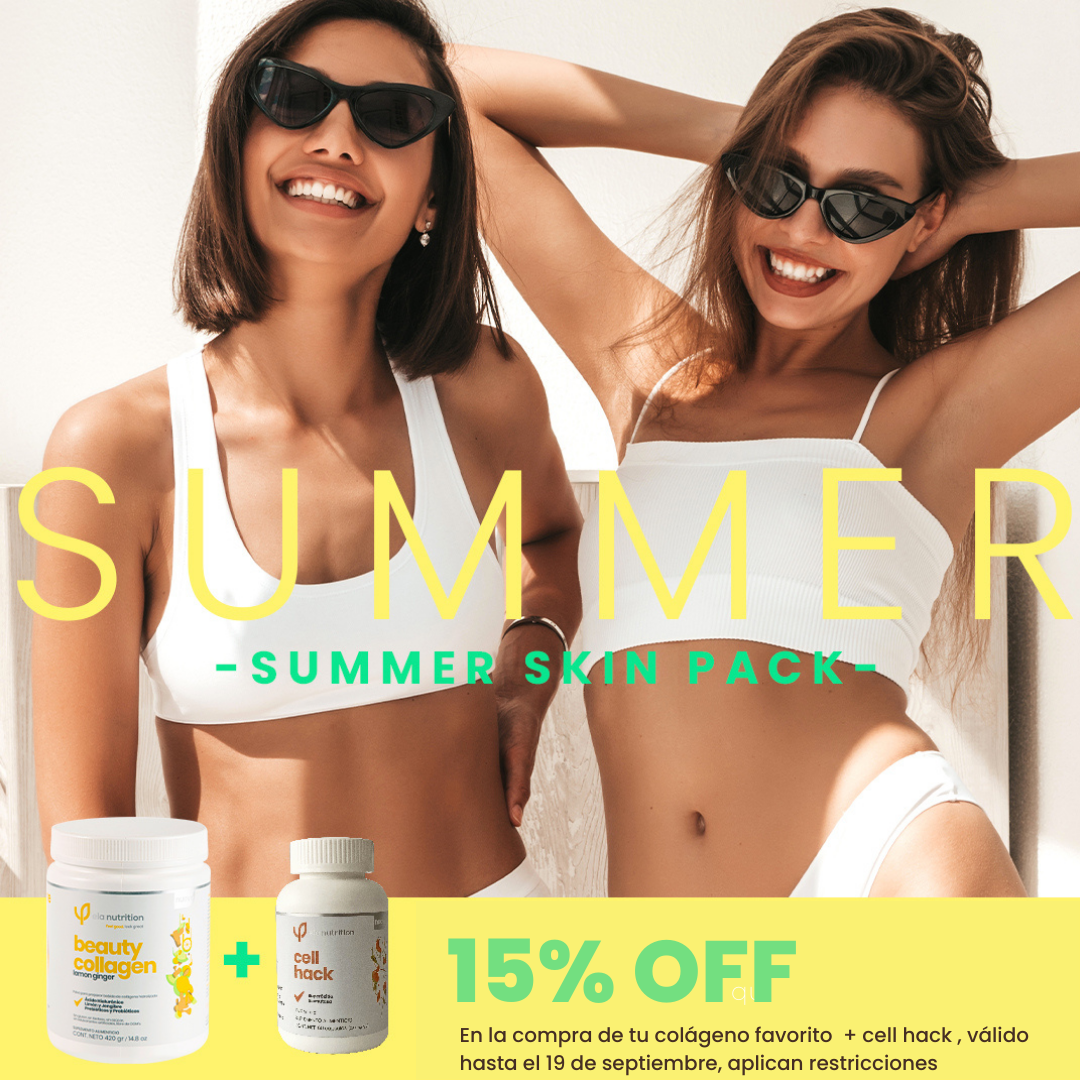 Summer skin pack : tu colágeno favorito & cell hack kit 15%off