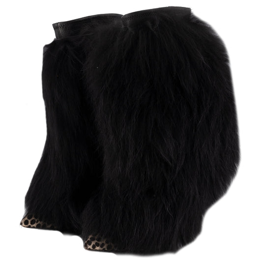 Giuseppe Zanotti Fur Booties - Dream Closet by Sira Pevida