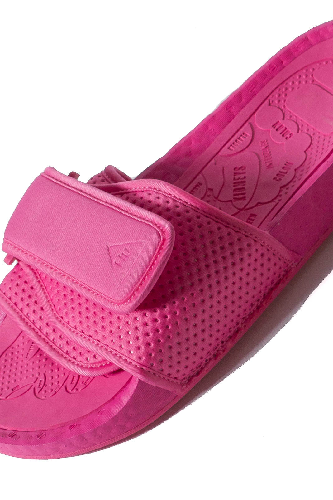 Adidas Pharrell Williams Chancletas Hu Slides Pink