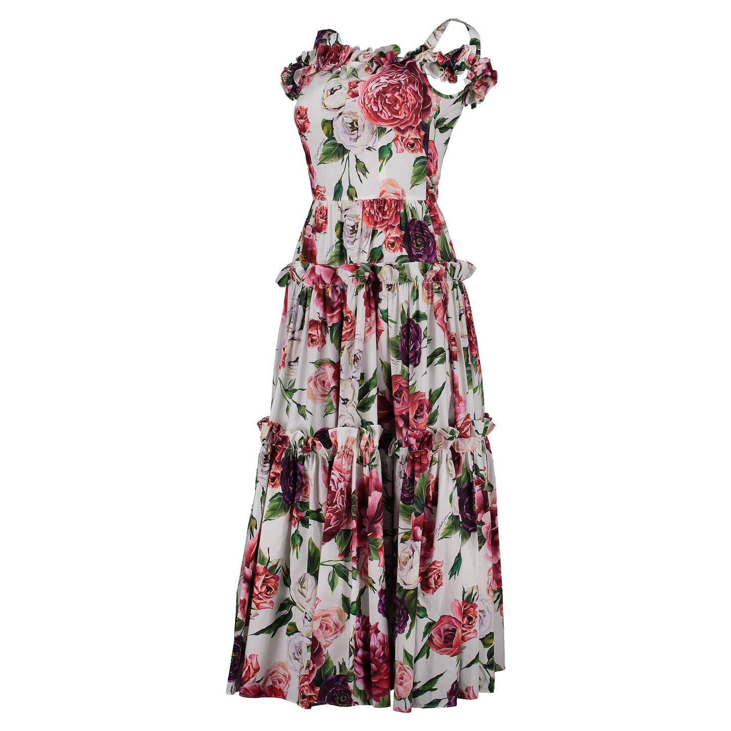 Dolce & Gabbana Vestido Con Estampado Peony - Dream Closet by Sira Pevida