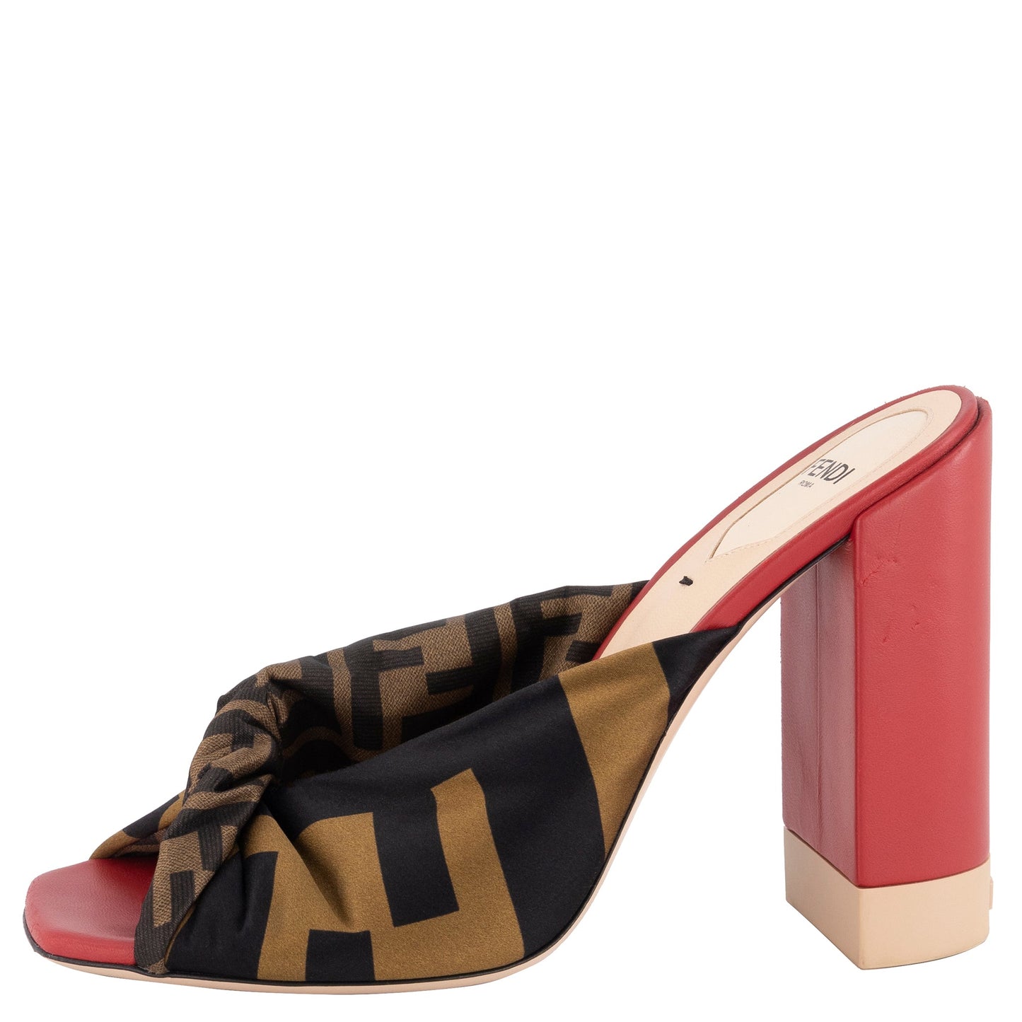 Fendi Sabot Logo Twist - Dream Closet by Sira Pevida