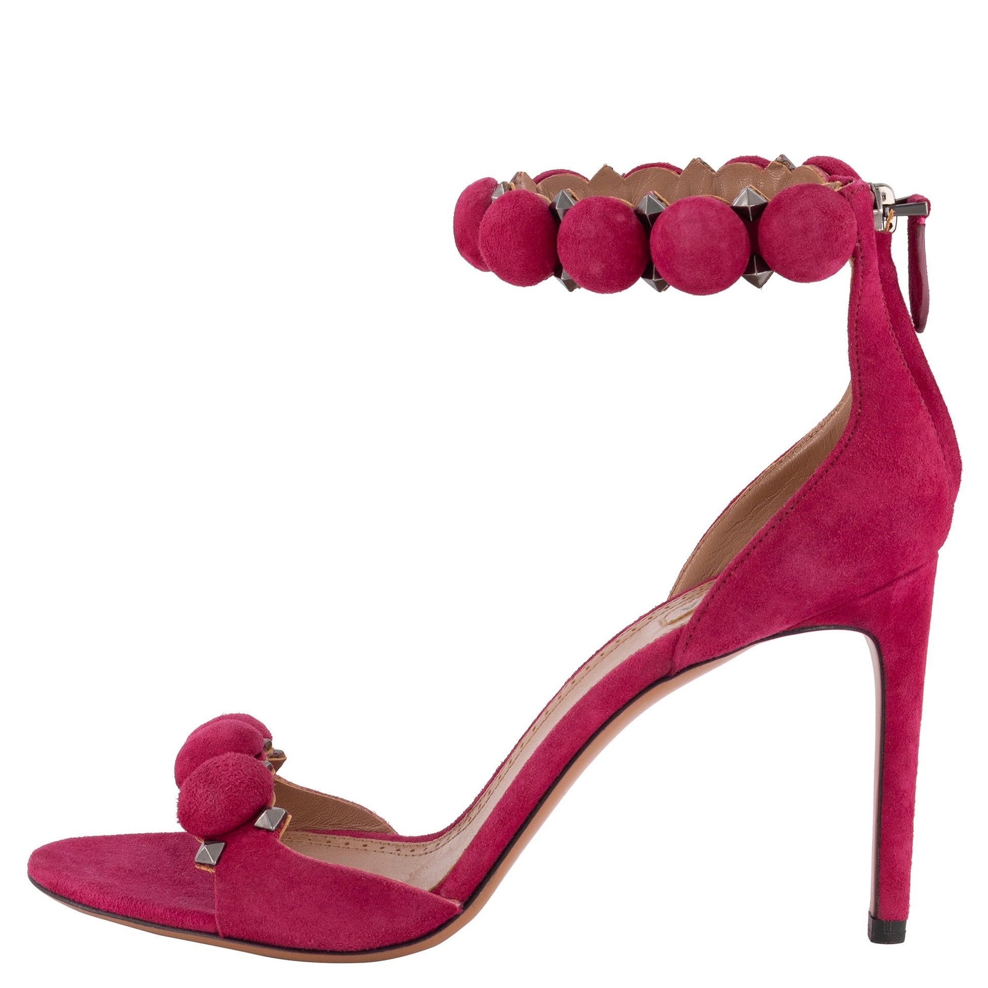 Alaïa T-Strap Pom Pom - Dream Closet by Sira Pevida