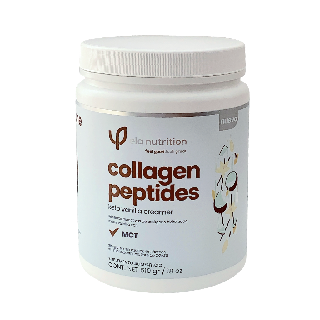 collagen peptides keto vanilla creamer péptidos bioactivos de colágeno hidrolizado