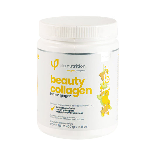 lemon ginger péptidos bioactivos de colágeno hidrolizado beauty collagen